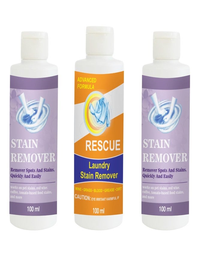 TOOVUS Stain Remover Combo Pack of Purple, Orange and Purple Stain Remover | Multi-Surface Cleaning Solution for Clothes, Fabrics, Upholstery (100 g Each) - Image 1